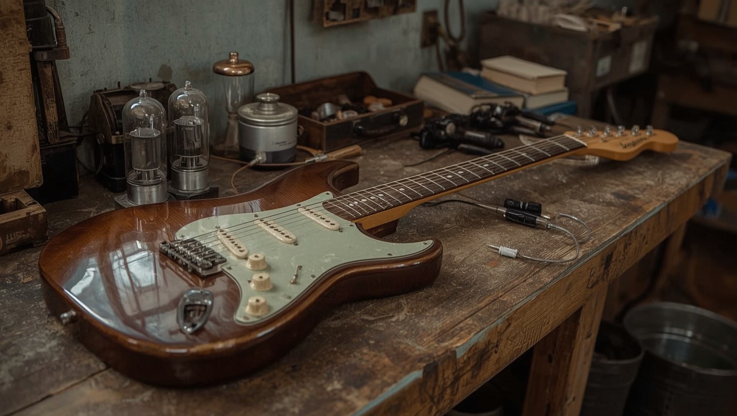Seit wann gibt es E-Gitarren?