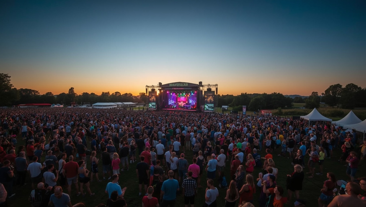 So findest du ein Musikfestival in deiner Nähe