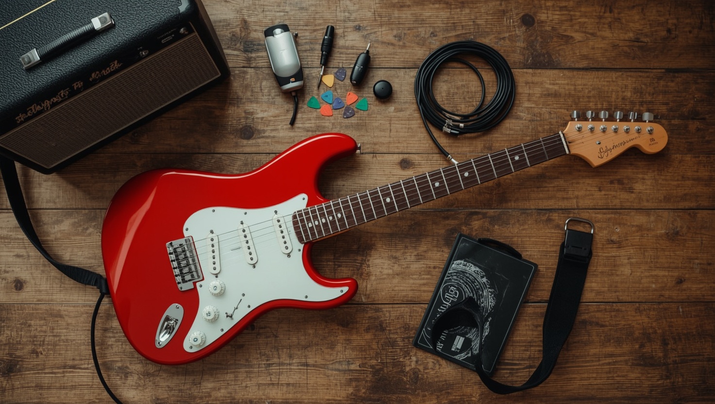 Was braucht man alles, um E-Gitarre zu spielen?