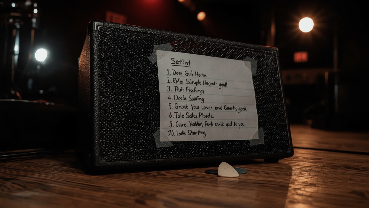 Was ist eine Setlist und wie entsteht sie?